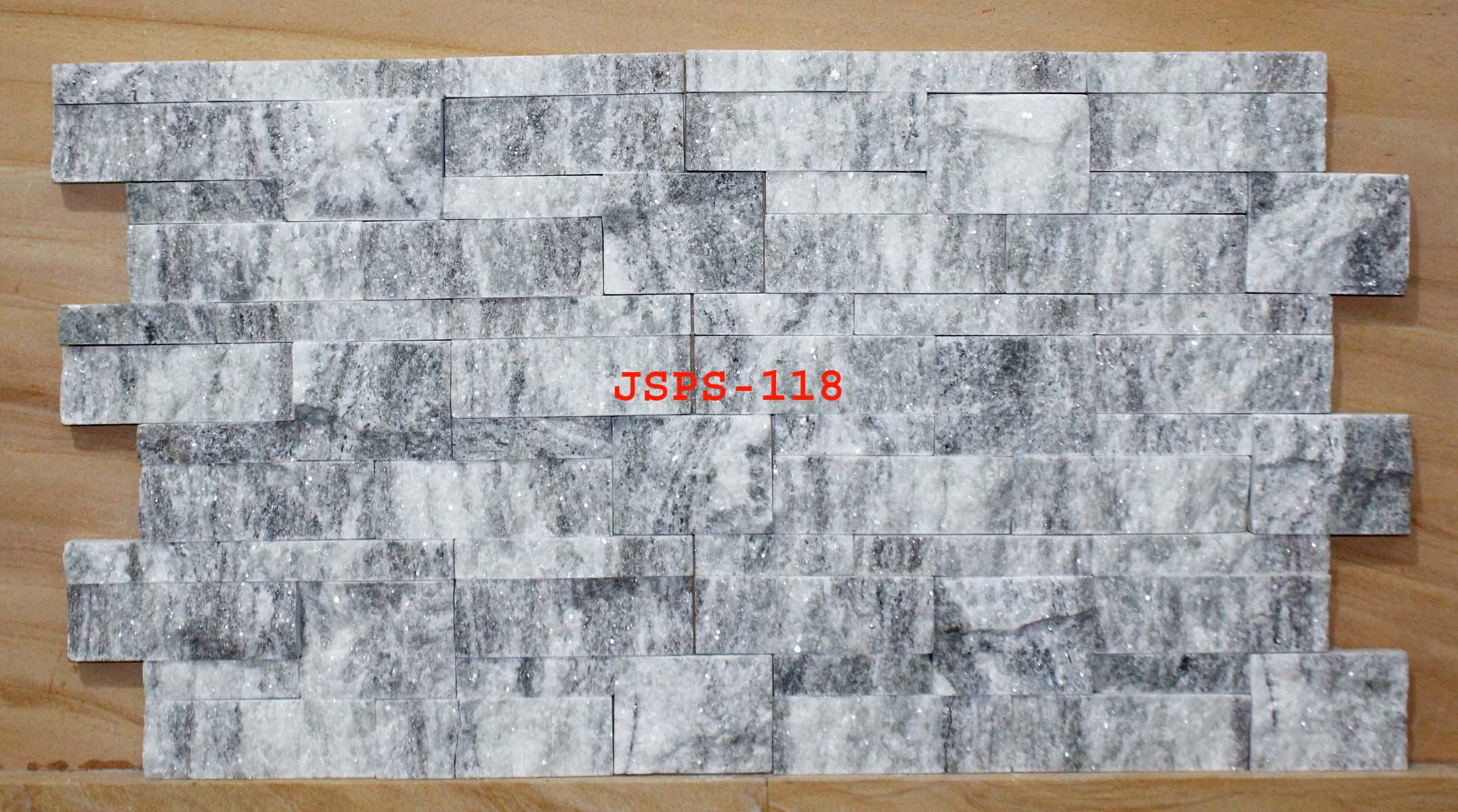 Fantasy Cloudy Brown Marble split face stone wall cladding tile